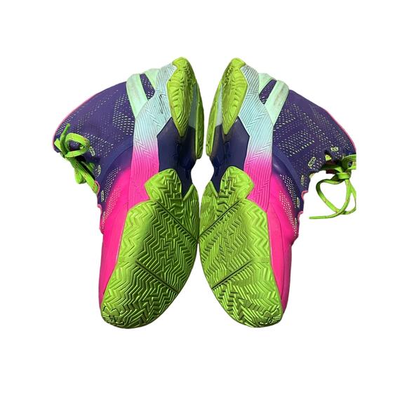 Under Armour Curry 2 Northern Lights Sneakers Men's Size 10 - Picture 3 of 5